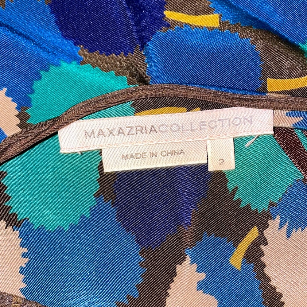Vintage Max Azria Asymmetrical Halter Dress - Picture 3 of 3